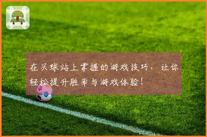在买球站上掌握的游戏技巧，让你轻松提升胜率与游戏体验！